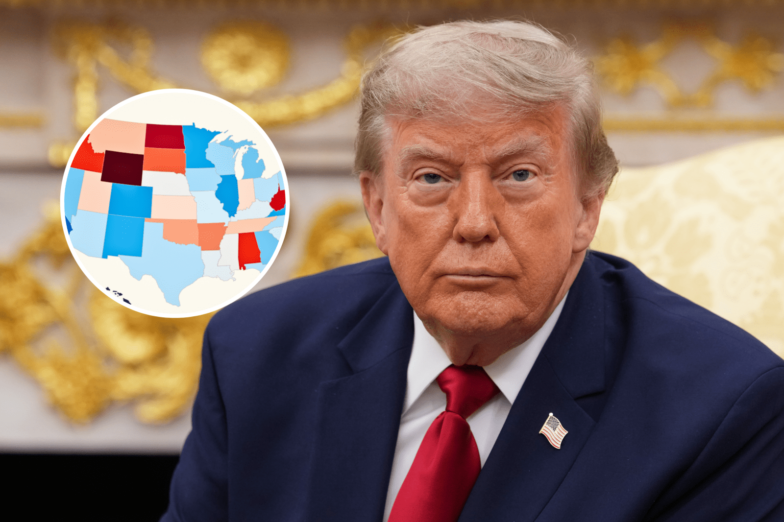 Trump’s Approval Rating Narrows Across the Political Landscape