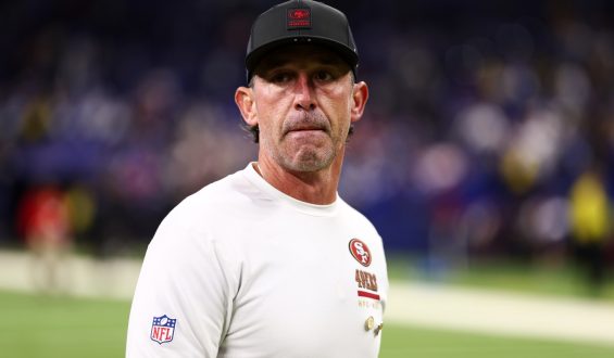 49ers Coach Kyle Shanahan Attends Training Camp Post-Car Accident