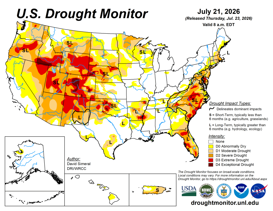 Western States Face Severe Drought Conditions with Potential El Niño Impact