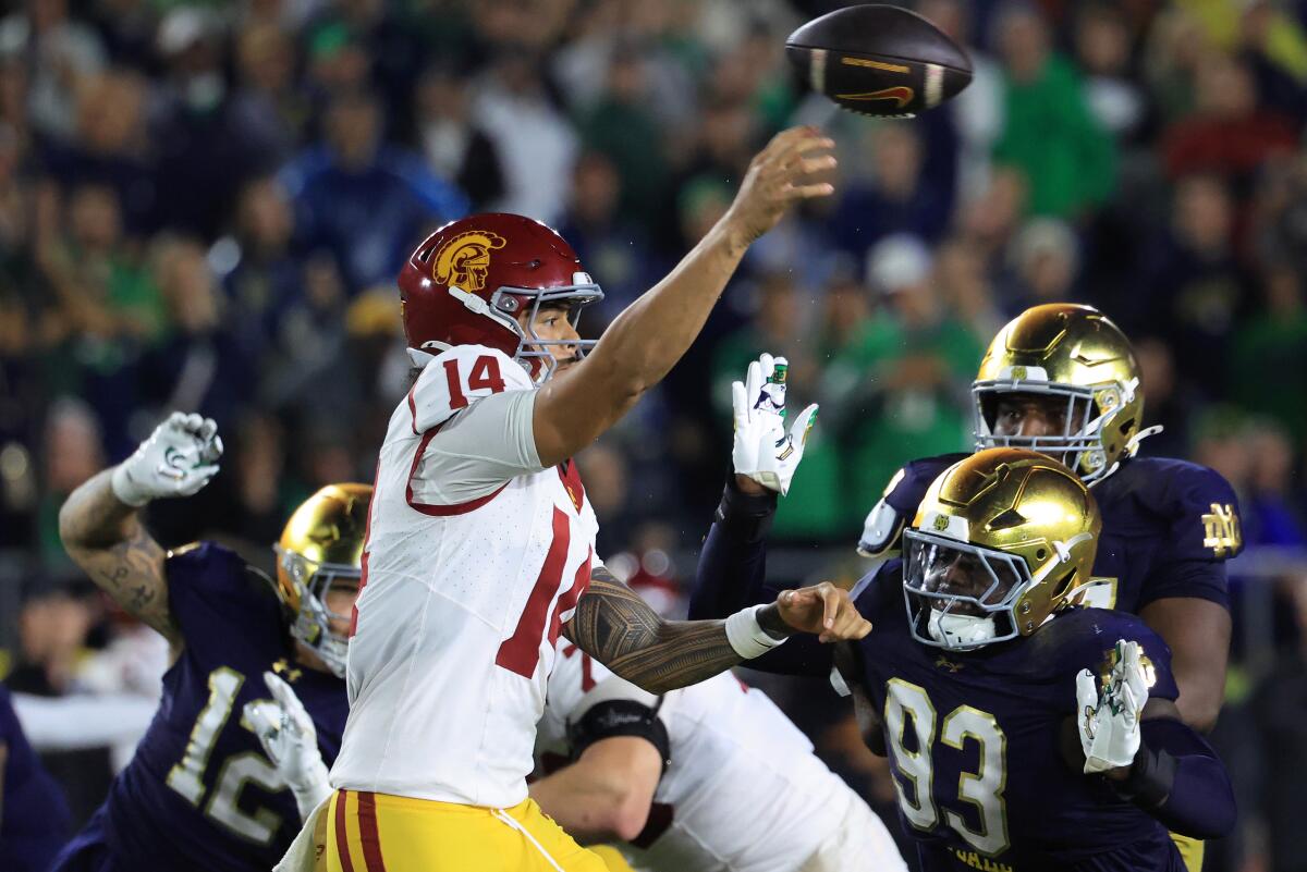USC and Notre Dame Announce New Four-Year Rivalry Series