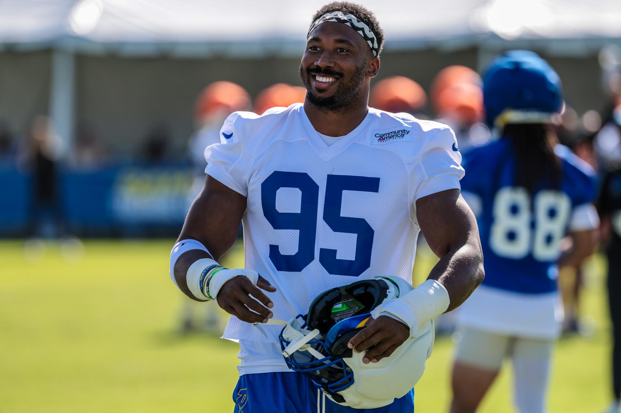 Rams Banking on Myles Garrett’s Impact