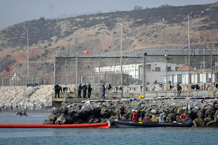 Spain Installs Sea Barrier Amid Ceuta Border Crisis