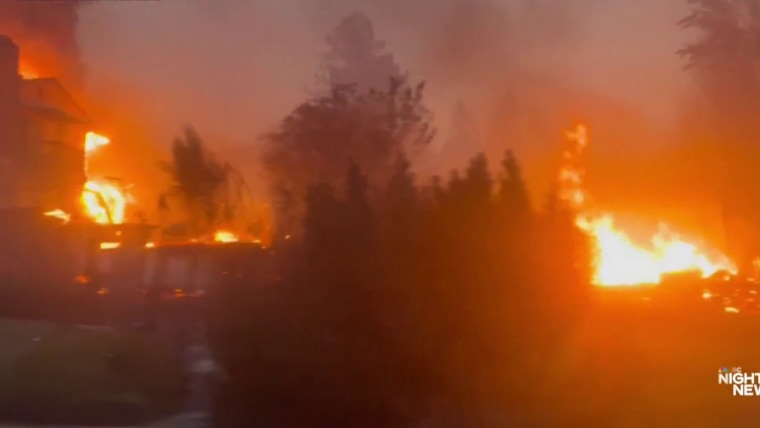 Destructive Blazes Rage in Spokane Area