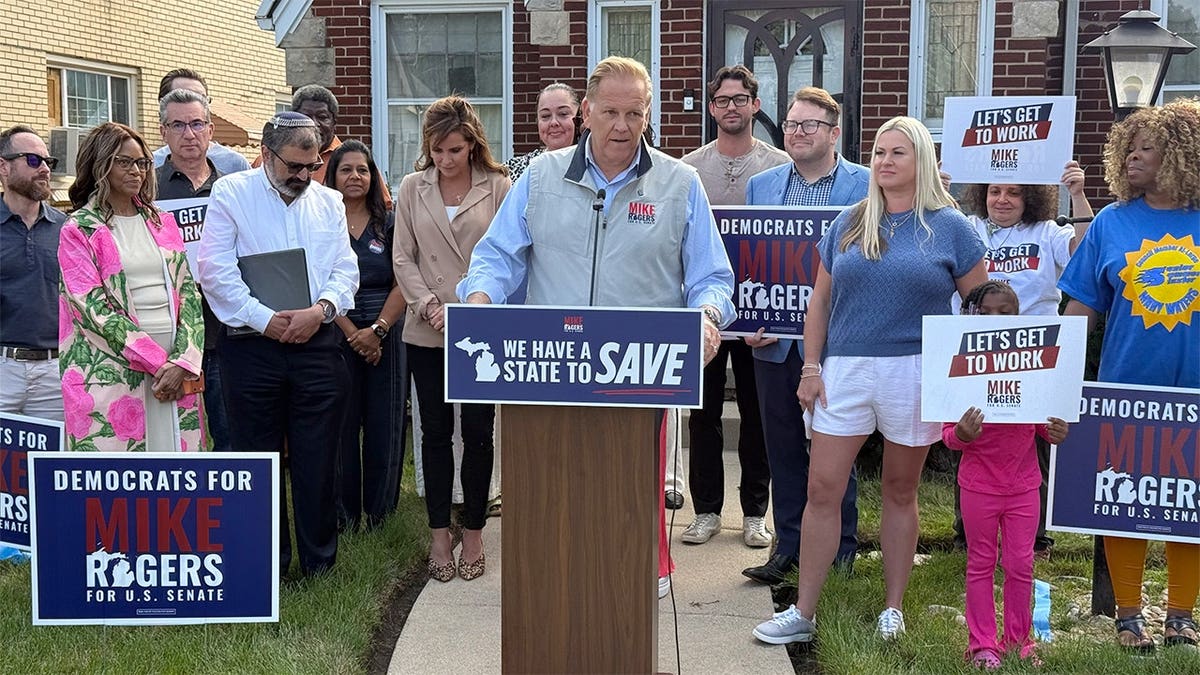Michigan Senate Candidate Courts Democratic Voters