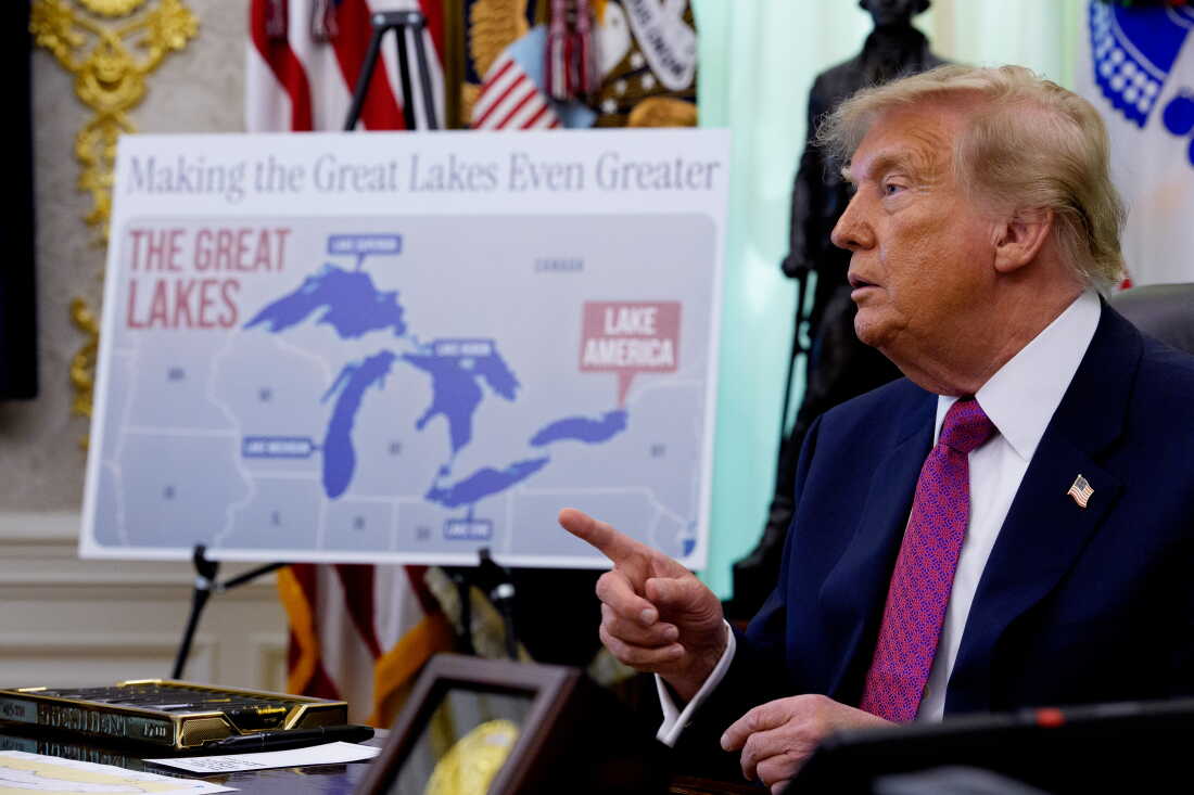 Trump Renames Lake Ontario Amid Tariff Dispute with Canada