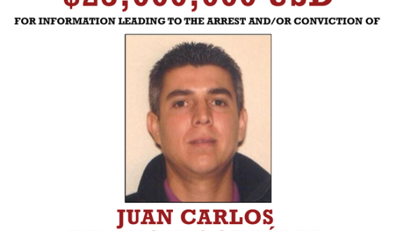 State Department Increases Reward for Cartel Leader Juan Carlos González