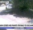 Man Loses Pants in Police Escape Video