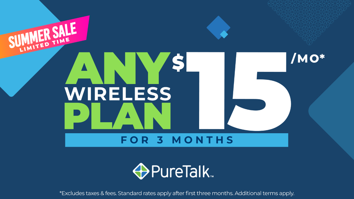 Try PureTalk’s Affordable Phone Plans