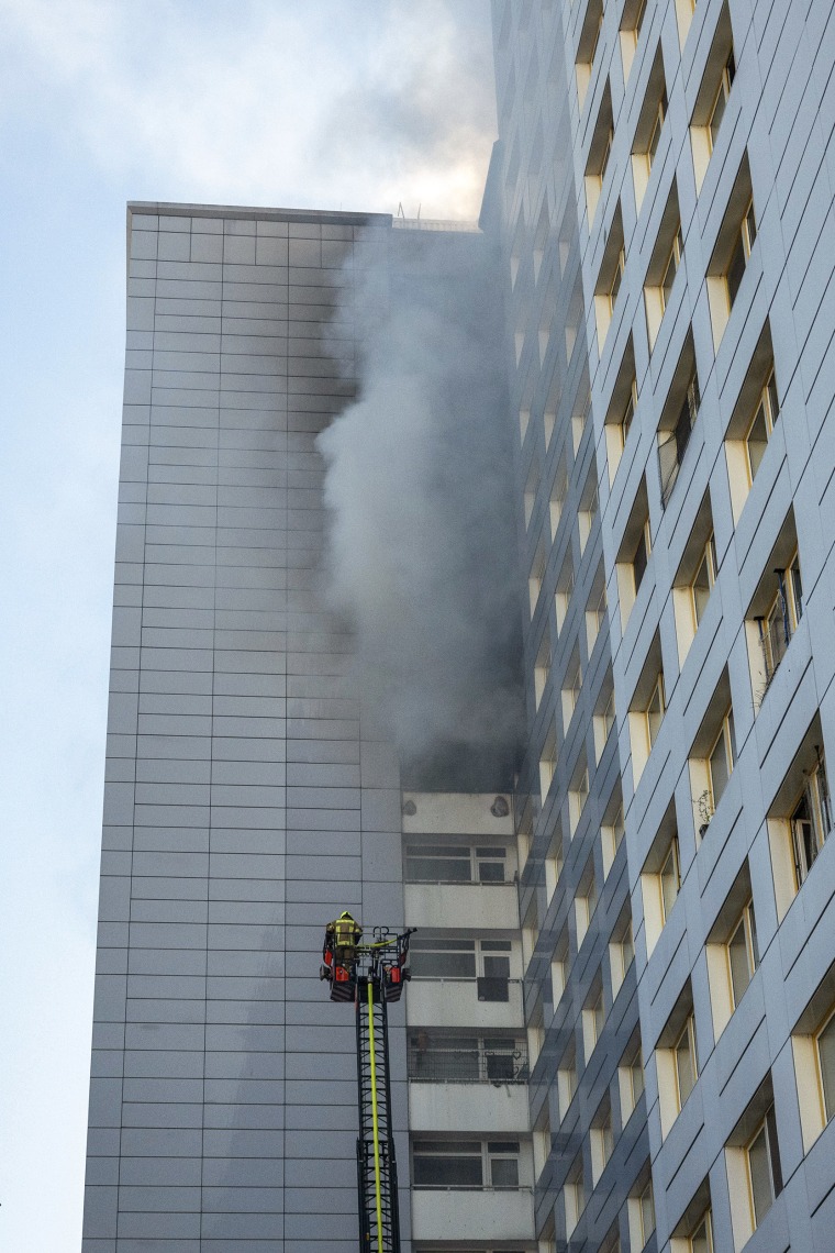 Dramatic Rescue from Berlin High-Rise Fire