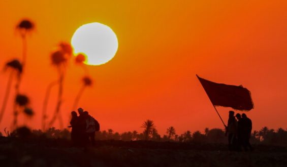 Shiite Pilgrims Journey to Karbala for Arbaeen