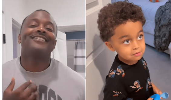 Child’s Amusing Reaction to Father’s Shaved Beard