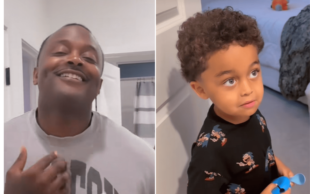 Child’s Amusing Reaction to Father’s Shaved Beard