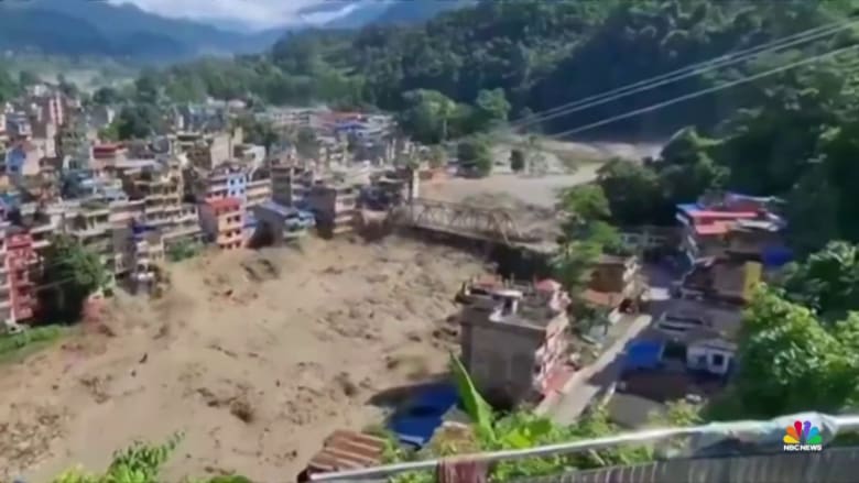 Dozens Missing Amid Devastating Nepal Floods and Mudslide
