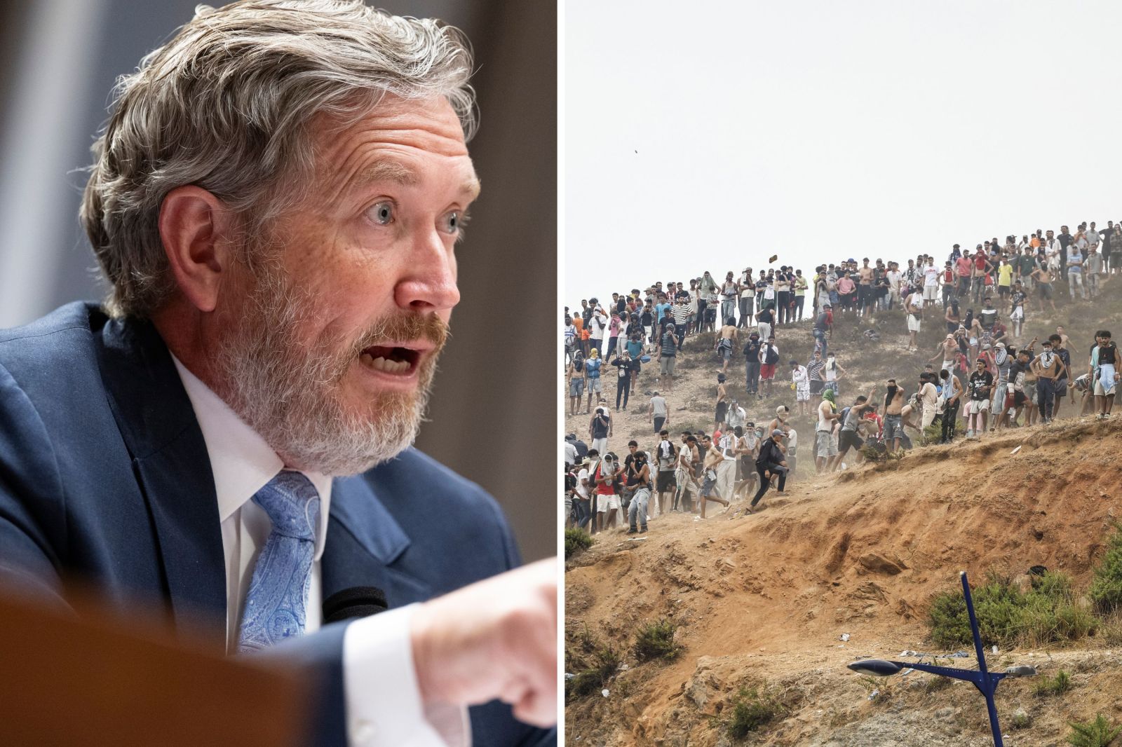 Representative Massie Criticizes GOP on Ceuta Migrant Crisis