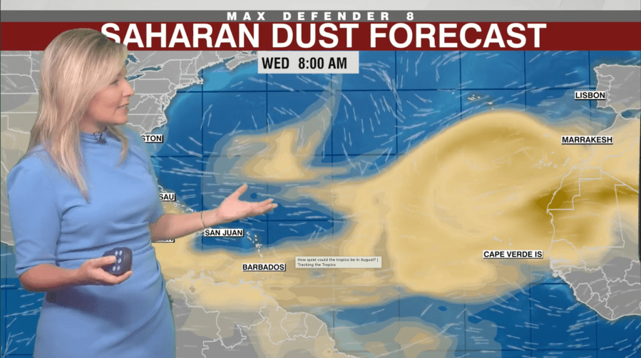 The Impact of the Saharan Air Layer on Weather in the Southern U.S.