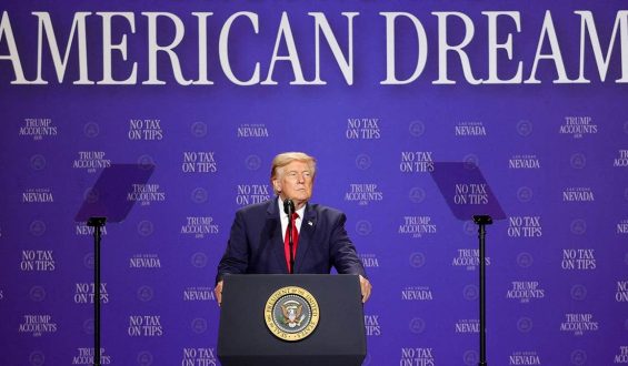 Trump Criticizes Michigan’s Democratic Senate Nominee