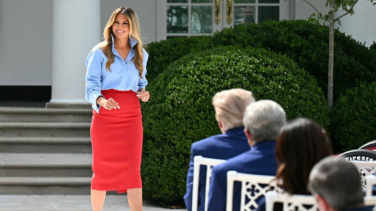 Melania Trump’s Rose Garden Event