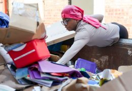 Daycare Owner Rescues School Supplies from Dumpster