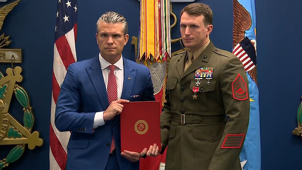 Secretary of War Hegseth Honors Marines for Valor at Abbey Gate