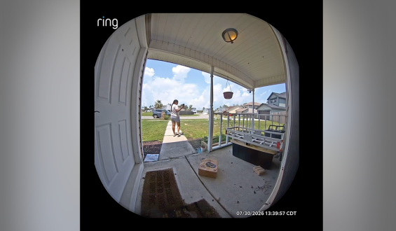 Florida Delivery Driver’s Package Throw Goes Viral