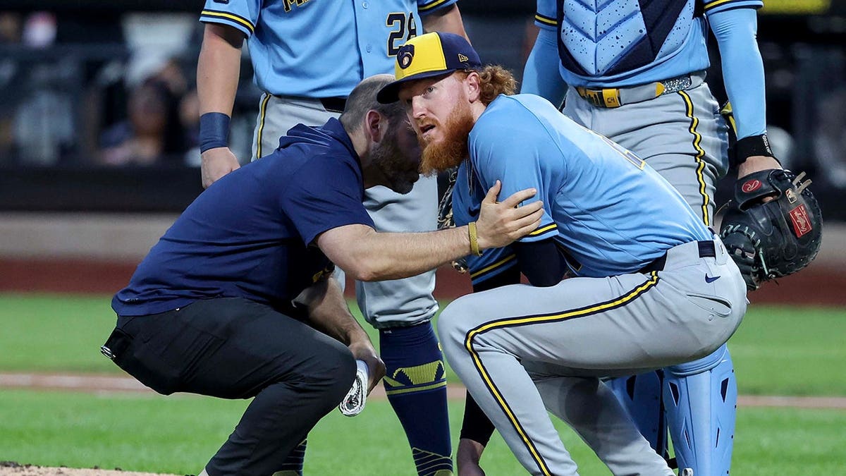 Dustin May’s Rough Start Ends Early After Line Drive Injury