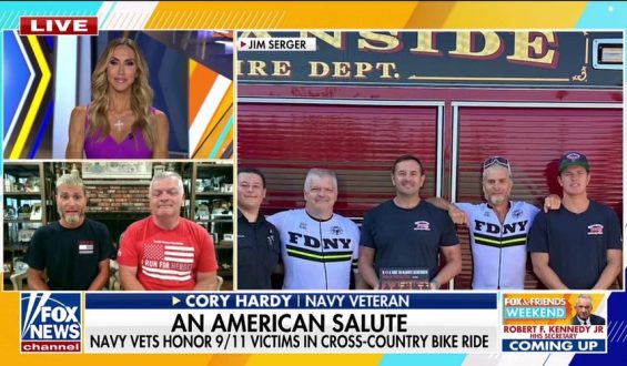 Navy Veterans Discuss Cross-Country Bike Ride on Fox & Friends