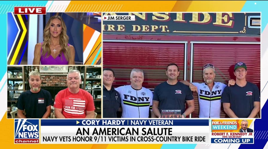 Navy Veterans Discuss Cross-Country Bike Ride on Fox & Friends