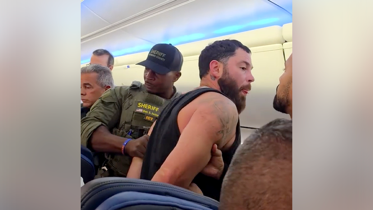 Retired Police Chief and Deputies Intervene in Midair Disturbance on United Flight