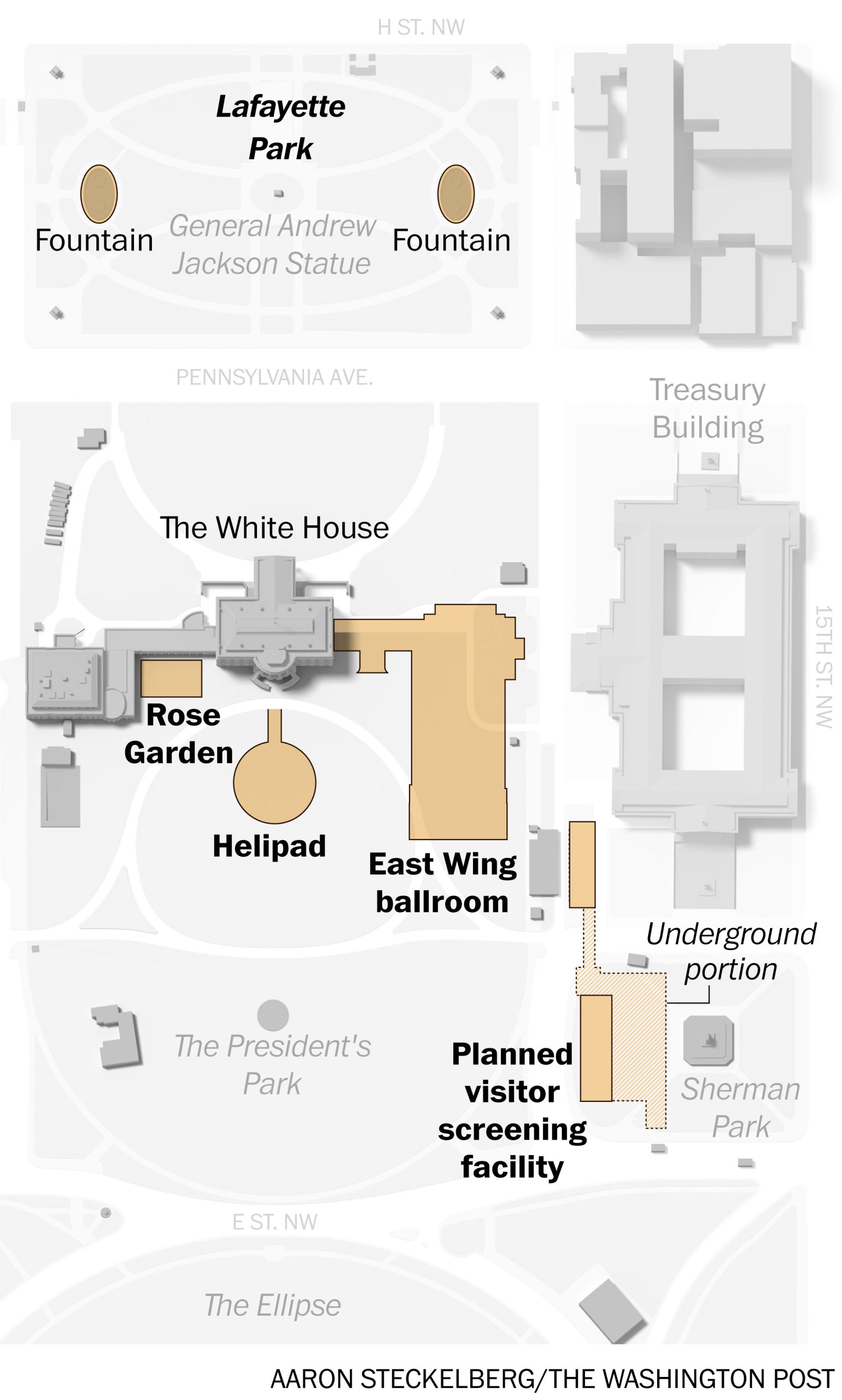 White House Construction Costs Reveal Higher Expenses