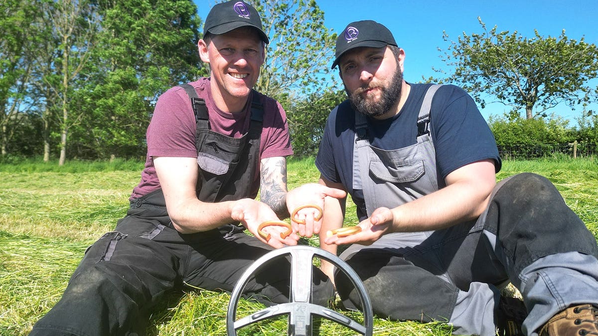 Bronze Age Gold Bracelets Unearthed by Detectorists in England