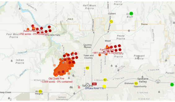 Wildfires in Washington Prompt Statewide Emergency Declaration