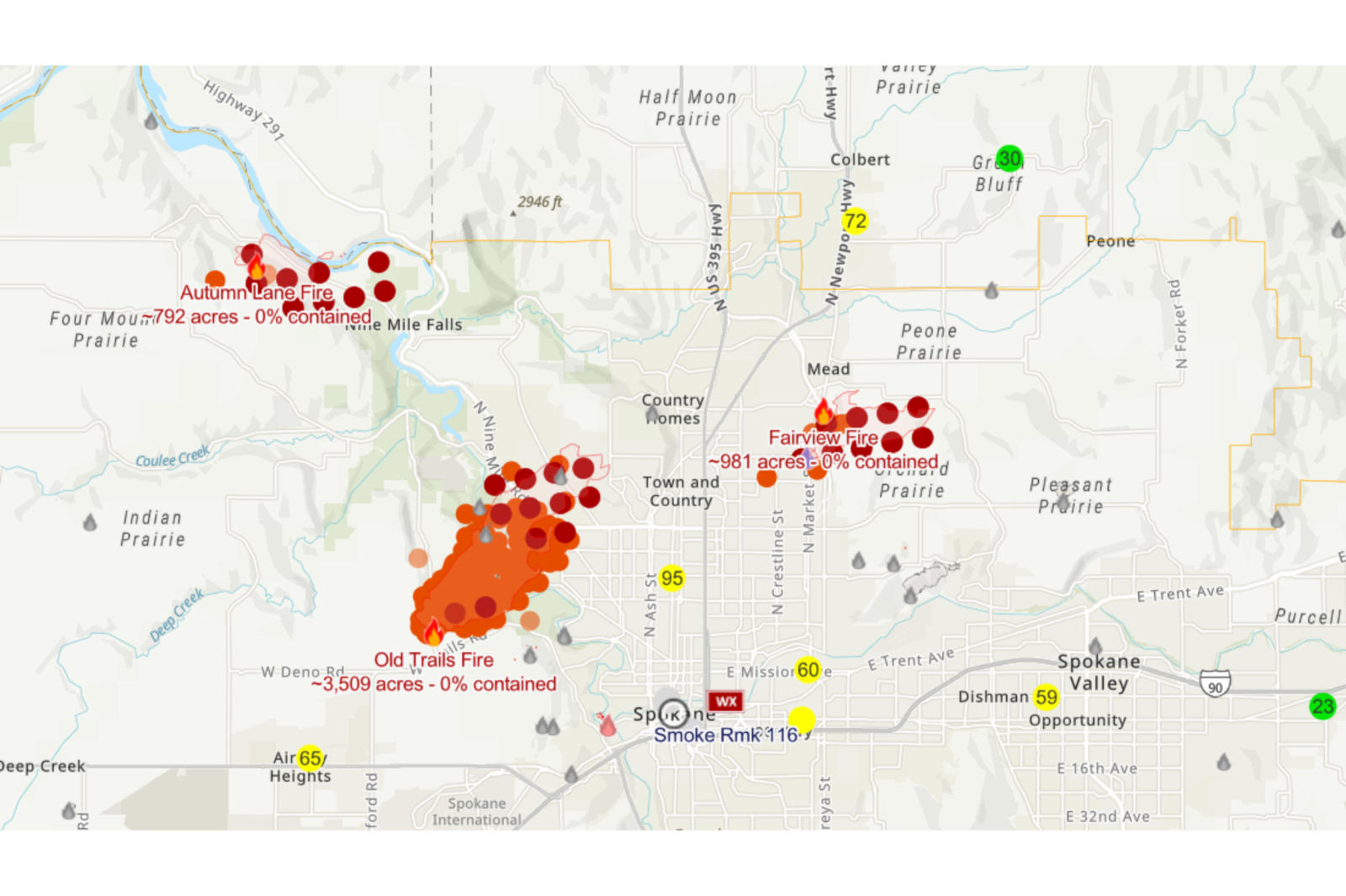 Wildfires in Washington Prompt Statewide Emergency Declaration