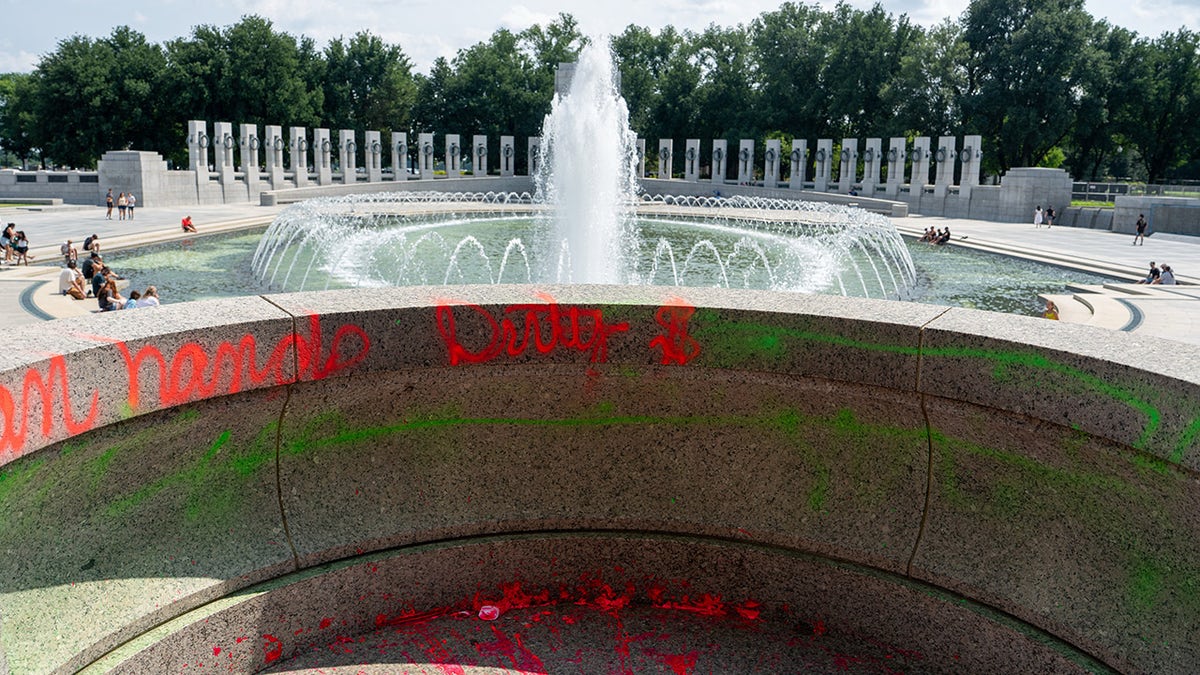 Vandalism Leads to Charges at WWII Memorial in D.C.