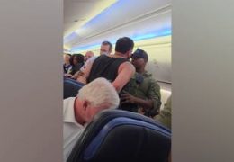 Video Shows Police Escort Unruly Passenger Off United Flight