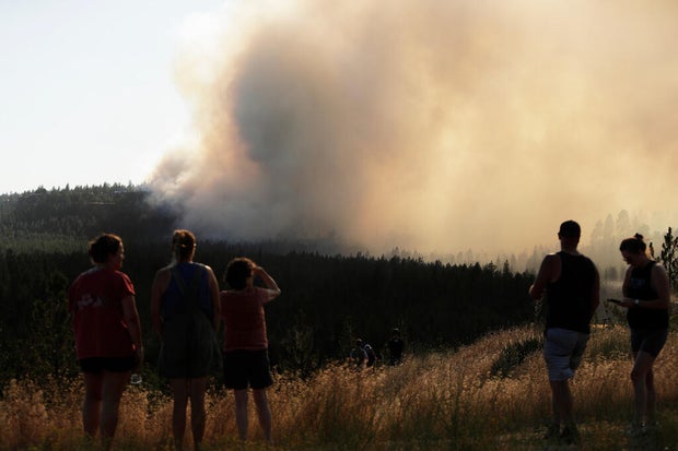 Wildfire Forces Mass Evacuations in Eastern Washington