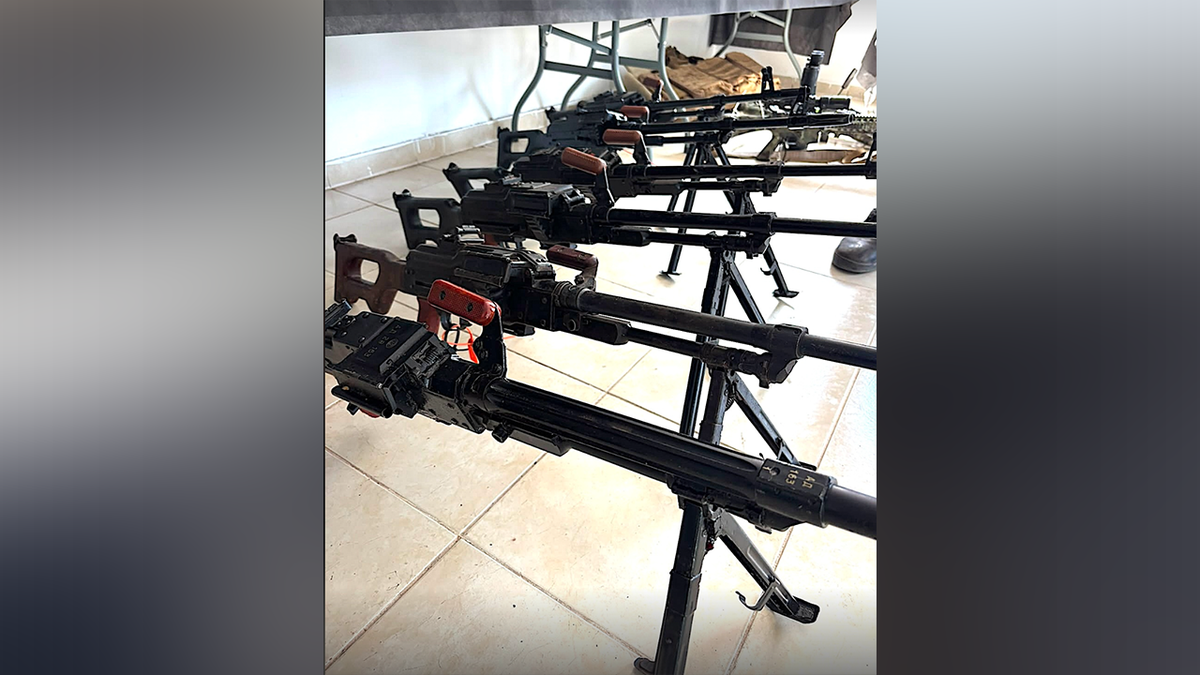 IDF Reveals Seized Weapons Used by Hezbollah and Hamas