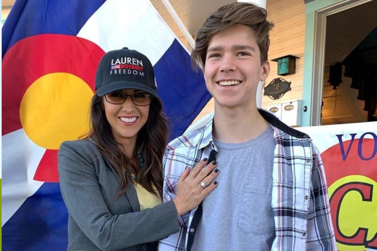 Lauren Boebert Supports Her Son Amid Charges