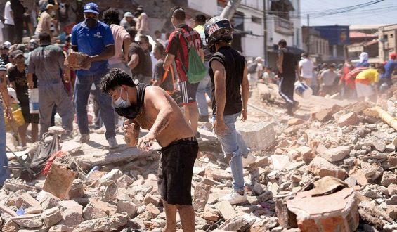 Devastating Earthquake Strikes Western Colombia