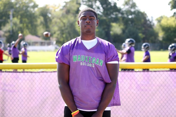 Kevion Moton Leads Waukegan Bulldogs by Example