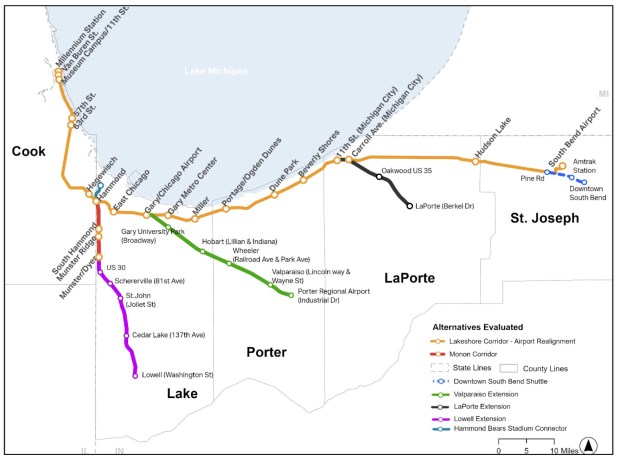 Northern Indiana Commuter Transportation District’s 20-Year Plan for South Shore Line