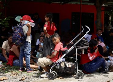 Caravan of Migrants from Honduras Travels North Through Mexico