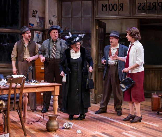 Northlight Theatre’s New Home Welcomes ‘The Front Page’