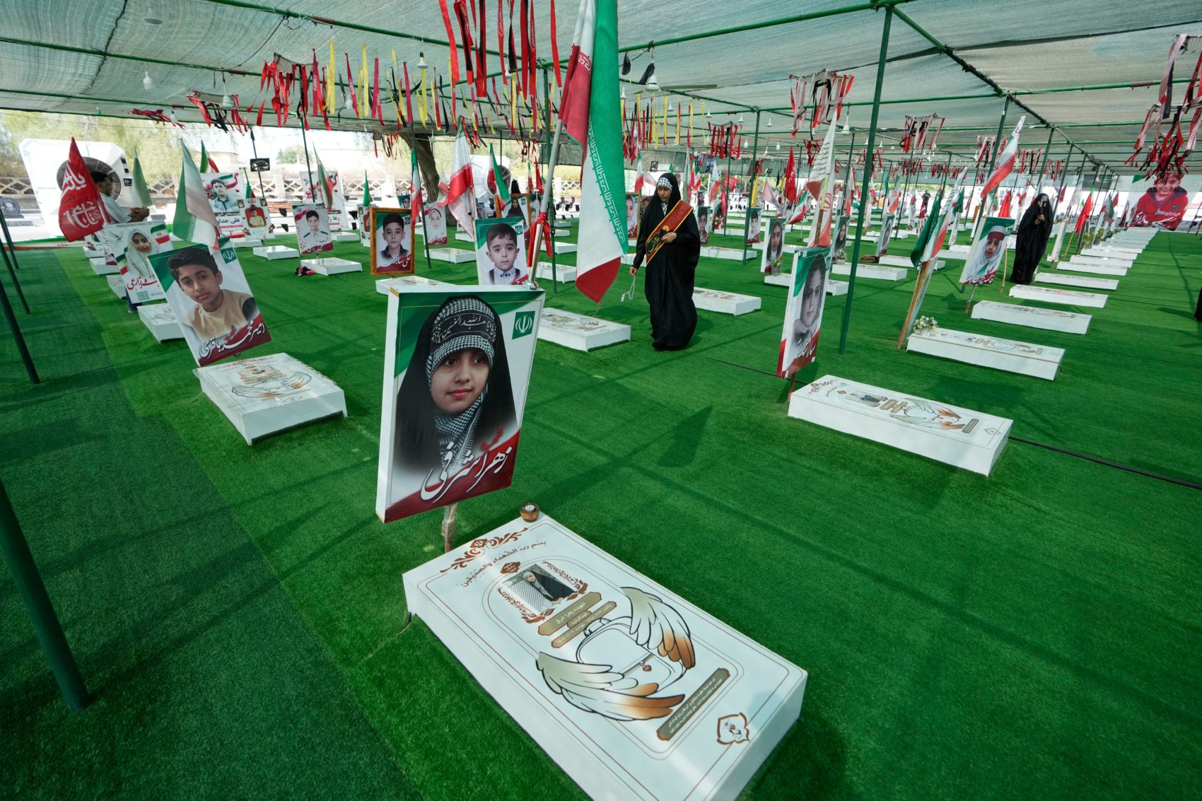 Memorial and Aftermath of School Strike in Minab