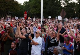 Community Protests Against Closure of Kennedy Center