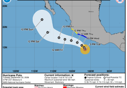 Weather Alert: Hurricane Polo Nears Mexico, Strong Winds and Heavy Rain Expected