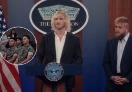 Paul Brothers Visit Pentagon to Address Service Members