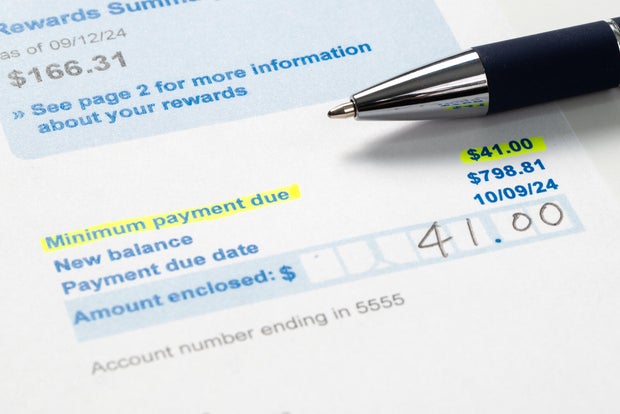Navigating Credit Card Minimum Payment Challenges
