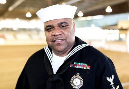 Retired Navy Petty Officer Reflects on National Anthem Performance