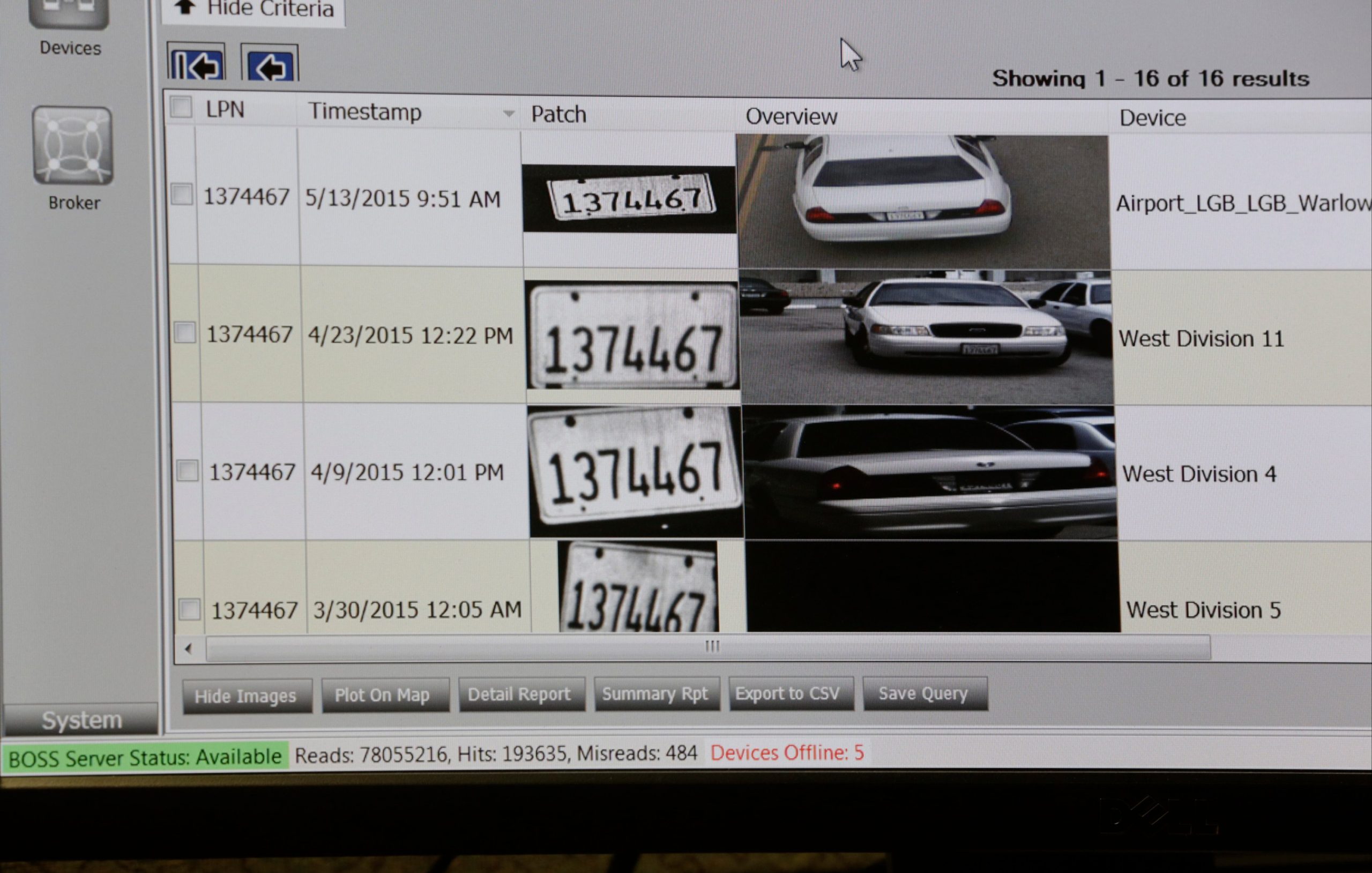 Controversy Surrounds Automated License Plate Readers