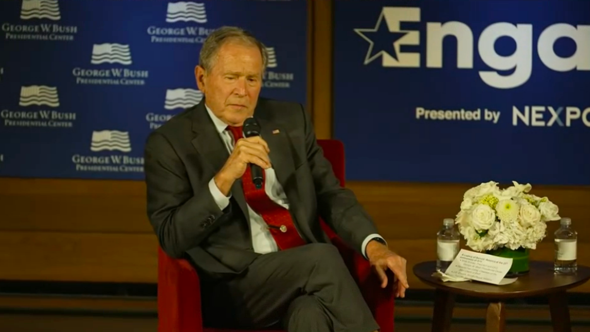 George W. Bush Remembers First Pitch at Yankee Stadium Post-9/11
